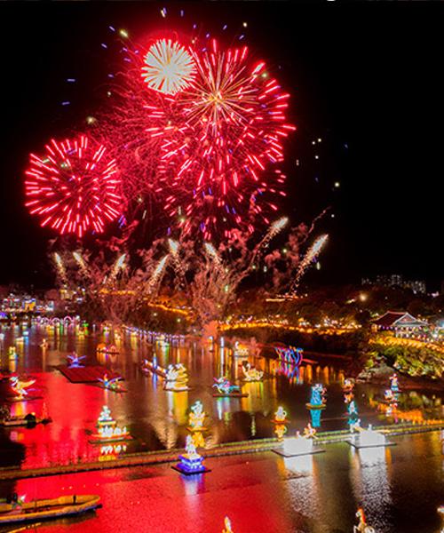 야간관광 콘텐츠와 여행하모 진주에 대한 정보가 한가득